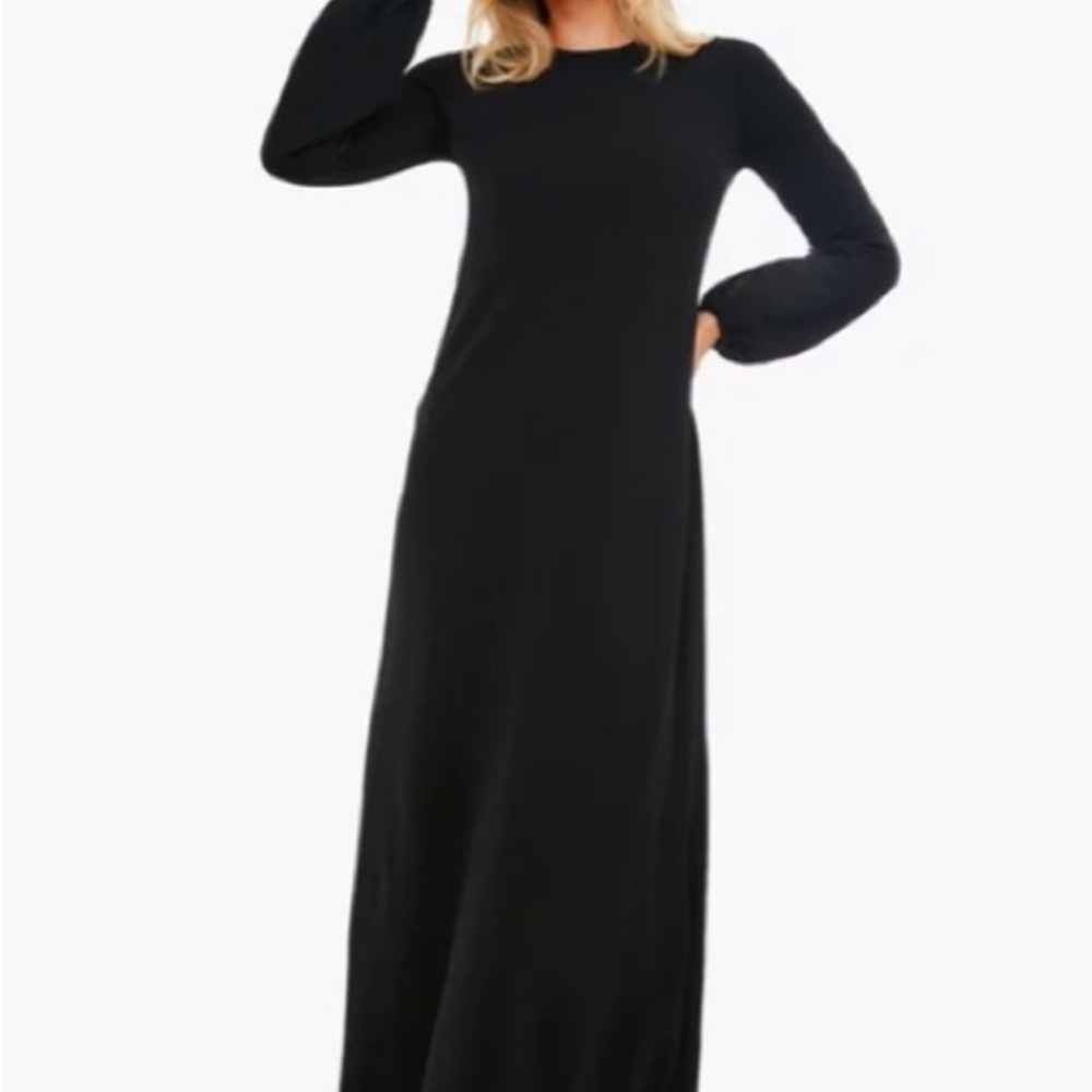 Tuckernuck Pomander Place Black Double Knit Lennox Dress Black (Size XXS) NWOT
